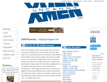 Tablet Screenshot of mightyavengers.net